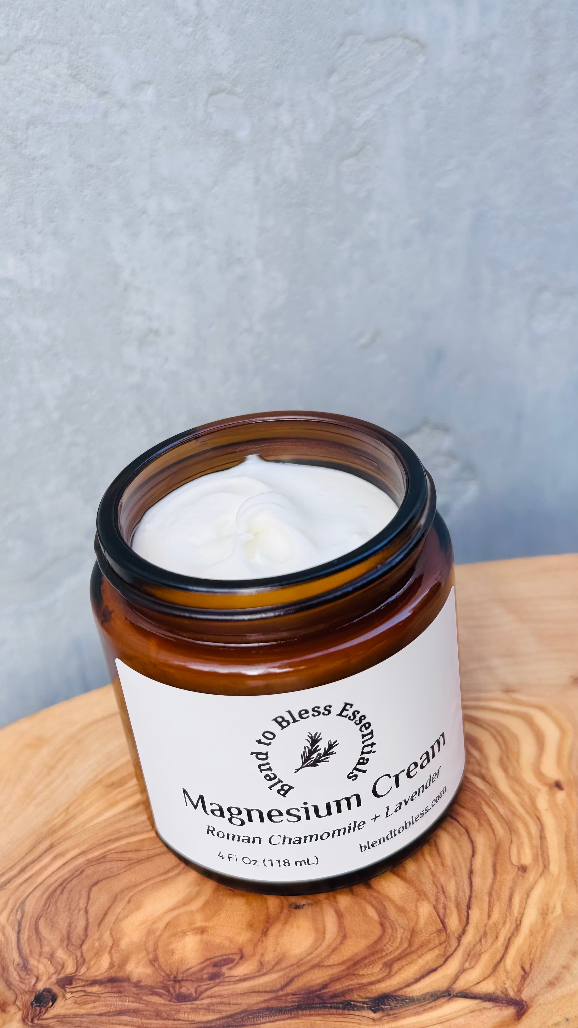 Magnesium Cream – Roman Chamomile + Lavender