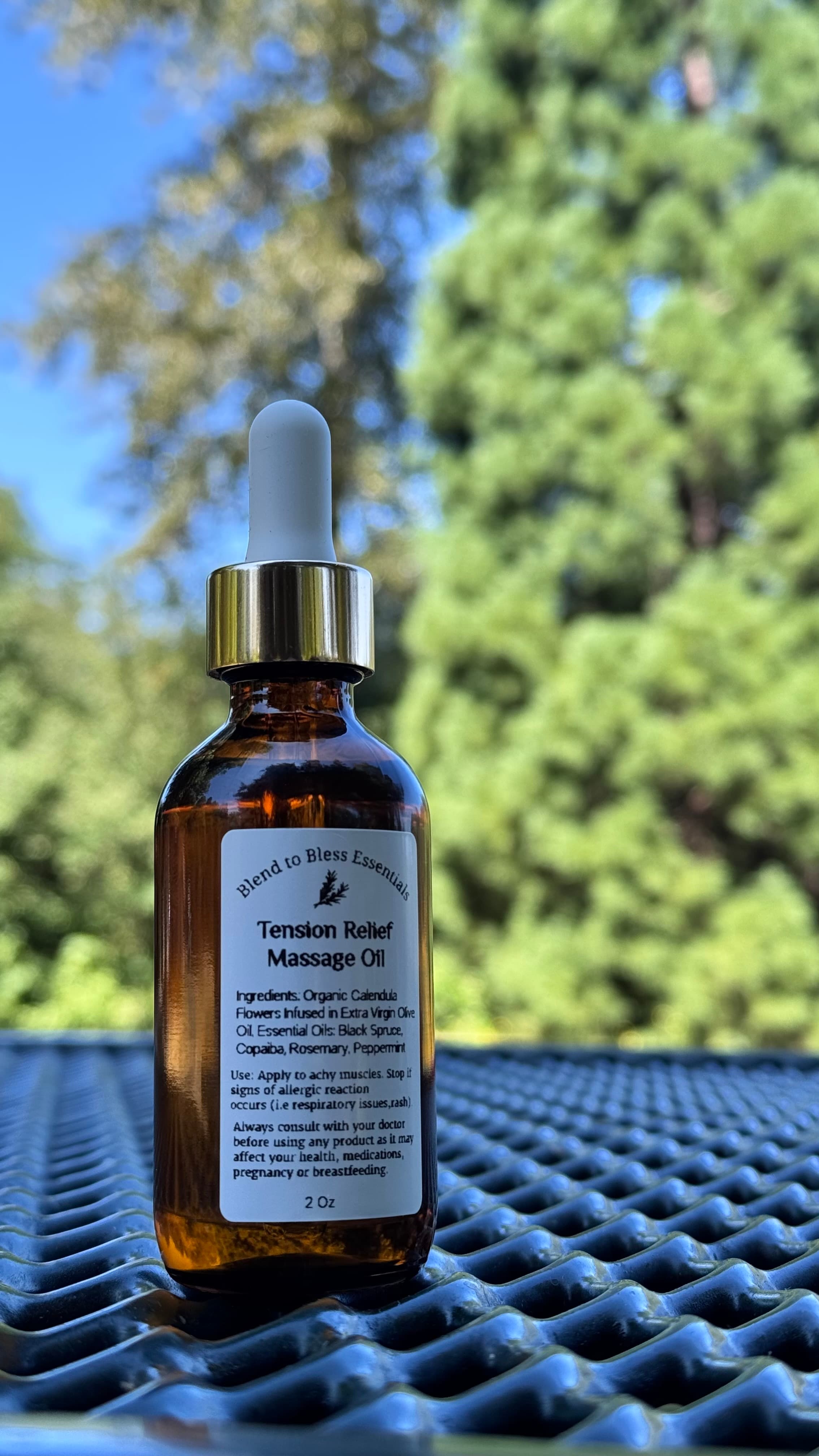 Massage Oil – Tension Relief